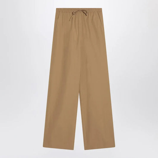 LouLou De Saison - Sand-coloured trousers in cotton Brand Apparel & Accessories > Clothing > Pants 36  FR