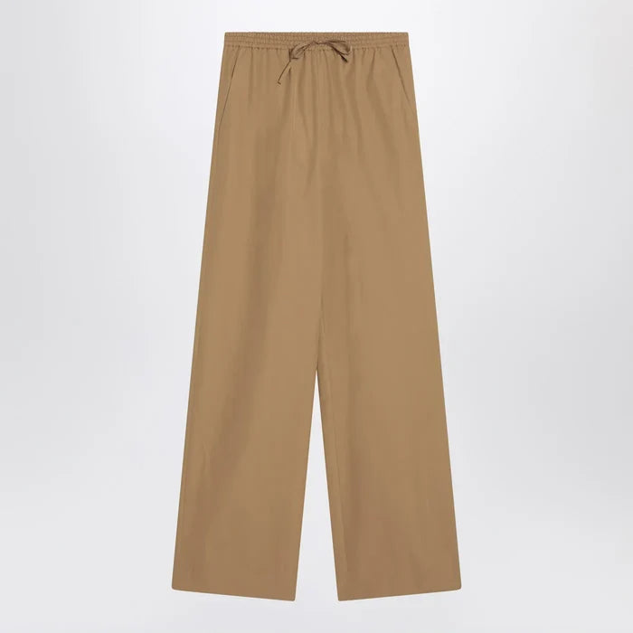 LouLou De Saison - Sand-coloured trousers in cotton Brand Apparel & Accessories > Clothing > Pants 36  FR