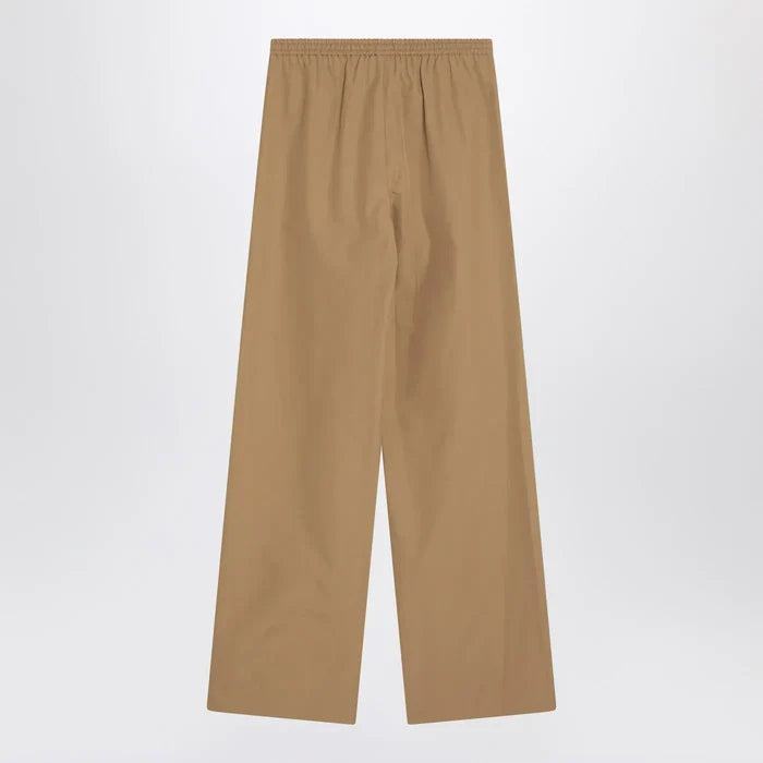 LouLou De Saison - Sand-coloured trousers in cotton Brand Apparel & Accessories > Clothing > Pants 36  FR