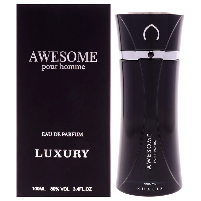 Luxury Collection - Awesome by Khalis for Men - 3.4 oz EDP Spray