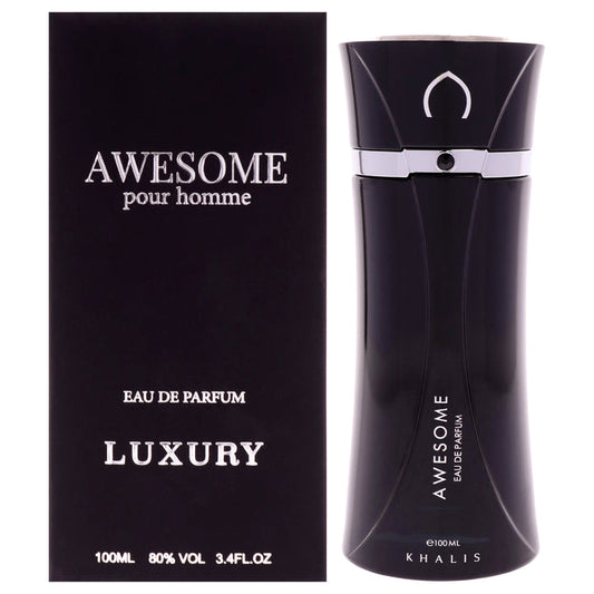 Luxury Collection - Awesome by Khalis for Men - 3.4 oz EDP Spray