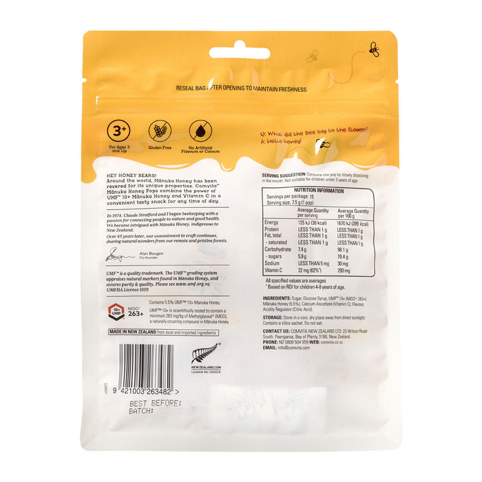 Comvita Soothing Manuka Honey Pops Variety Pack_2