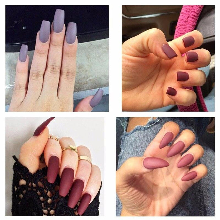 Matt Nail Polish UV/LED Gel 10ml Long Lasting Gorgeous Matt Effect Fashion Design For Womens