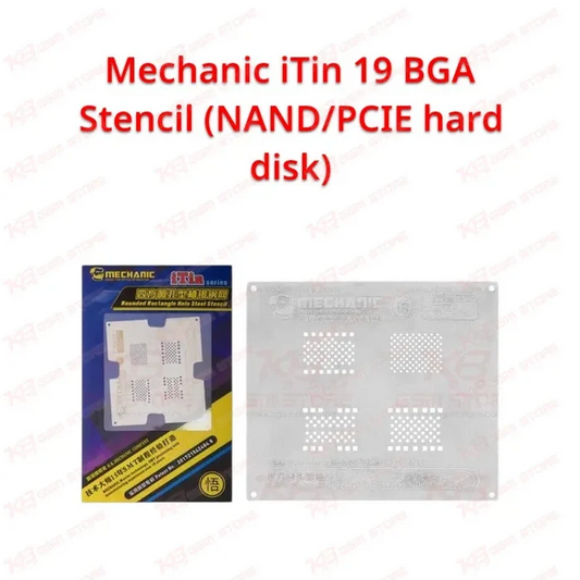 Mechanic iTin 19 BGA Stencil (NAND/PCIE hard disk)
