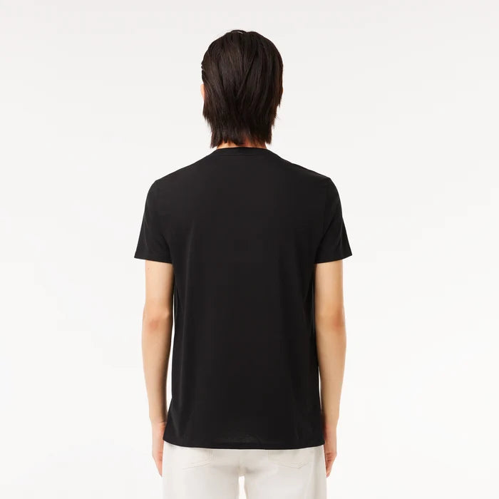 Men LACOSTE V-Neck Pima Cotton Jersey T-Shirt