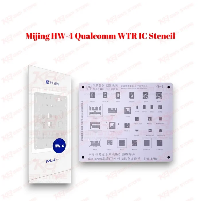 Mijing HW-4 Qualcomm WTR IC StencilMijing HW-4 Qualcomm WTR IC Stencil