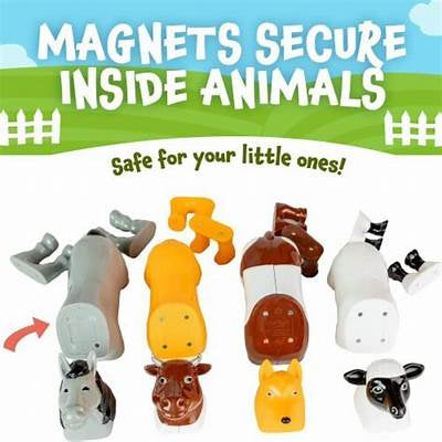 Mini Magnetic Mix Or Match Farm Animals