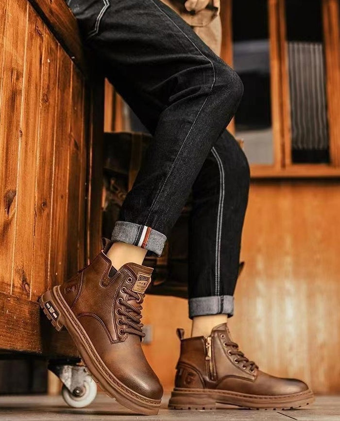 MS833 - Retro Fashion Martin Boots