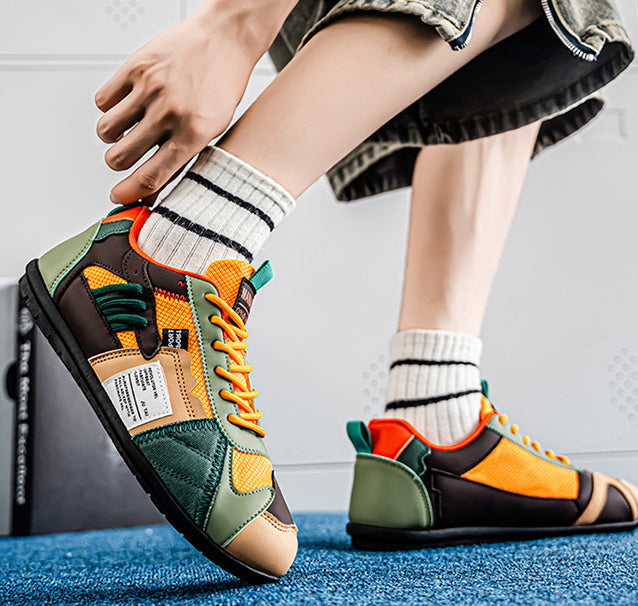 MS987 - Korean Graffiti Casual Fashion Shoes