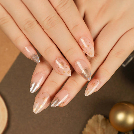 NA047 - Christmas Themed Press On Nails