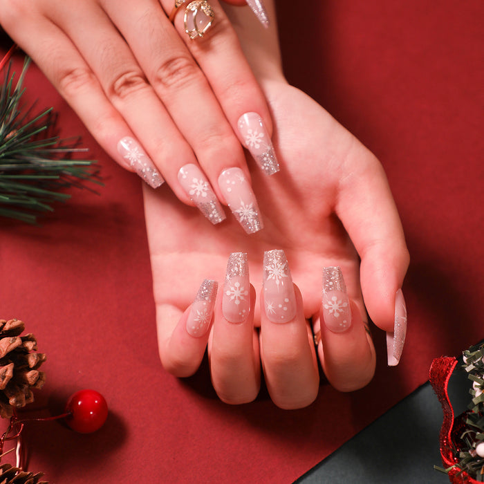NA059 - Christmas Themed Press On Nails