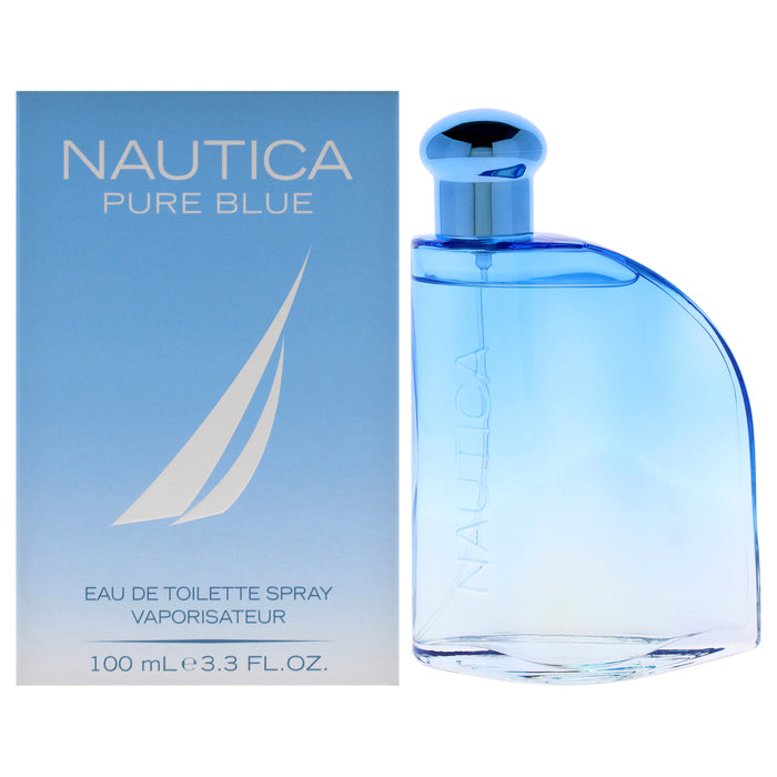 Nautica Pure Blue by Nautica for Men - 3.4 oz EDT Spray