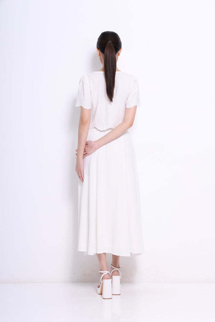 Nelly A-linen Maxi Skirt