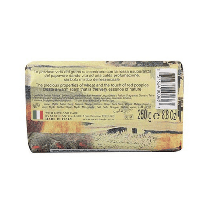 Nesti Dante Emozioni In Toscana Golden Countryside Soap 250g Back