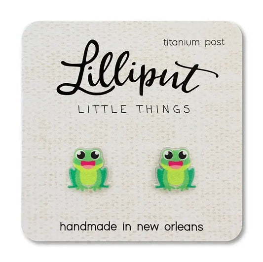 *NEW* Lilliput Little Things Earrings - Frogs