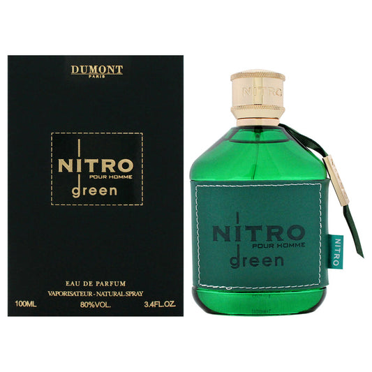 Nitro - Green by Dumont for Men - 3.4 oz EDP Spray