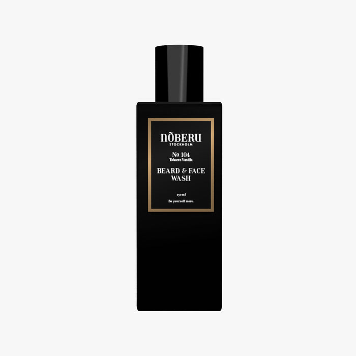 NOBERU BEARD & FACE WASH - NO. 104 TOBACCO VANILLA 130ML (4.4fl oz)