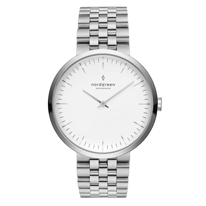 Nordgreen Watch Nordgreen Infinity 32mm Women's Silver Dress Watch Brand