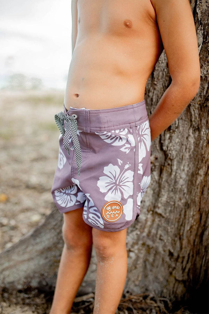 OF ONE SEA Kid’s Retro Boardshorts