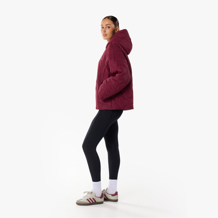Onion Quilt Puffer | Burgundy