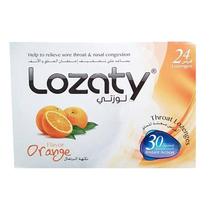 Lozaty orange flavor - 24 Lozenges - WahaLifeStyle