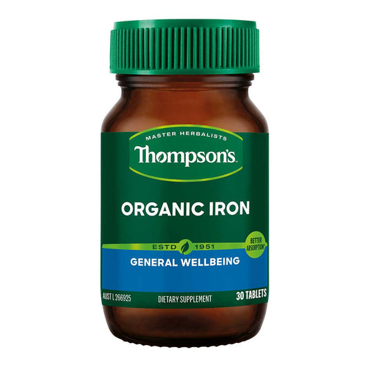 Thompsons Organic Iron 24mg_1