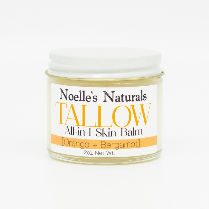 Organic Tallow Balm [Orange + Bergamot] 2oz