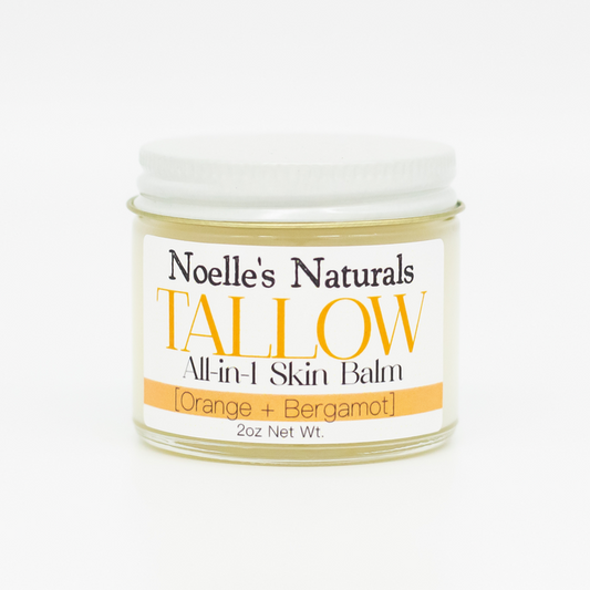 Organic Tallow Balm [Orange + Bergamot] 2oz