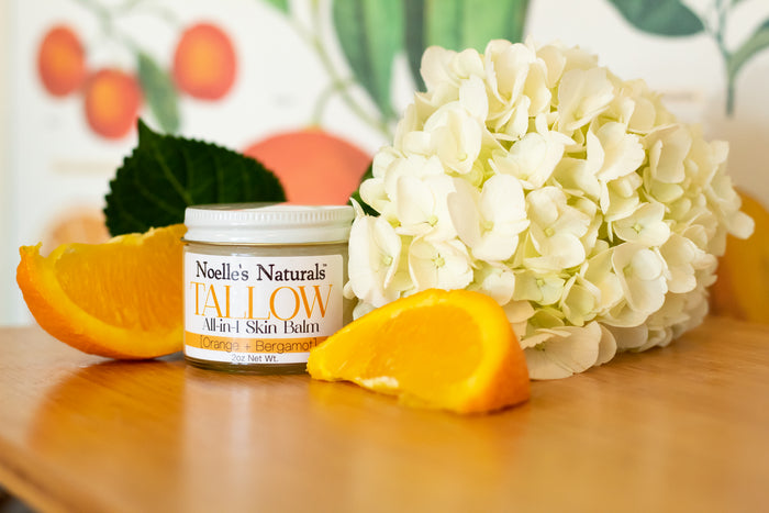 Organic Tallow Balm [Orange + Bergamot] 2oz