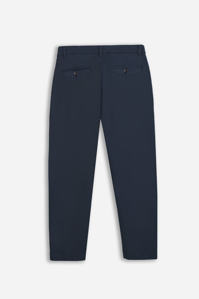 PANTALONE CHINO CON PENCES INDACO
