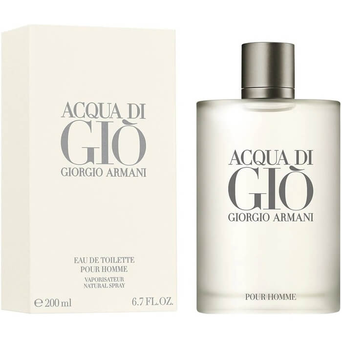 Perfume Giorgio Armani Acqua Di Gio Eau de Toilette 200ml Hombre - Perfumes Bogotá