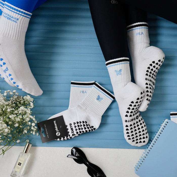 PILA Butterfly Grip Sock