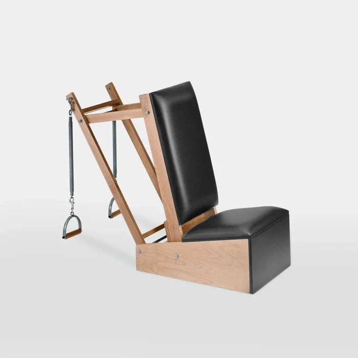 Small Arm Chair Black - Aluminum/Wood