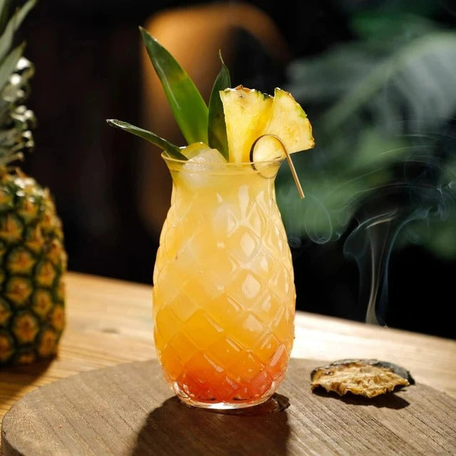 Pineapple Glass Pakistan – Stylish Tropical Drinkware for Juices, Cocktails & Mocktails