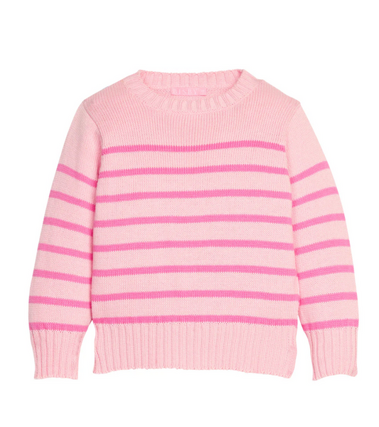 Pink Striped Sweater