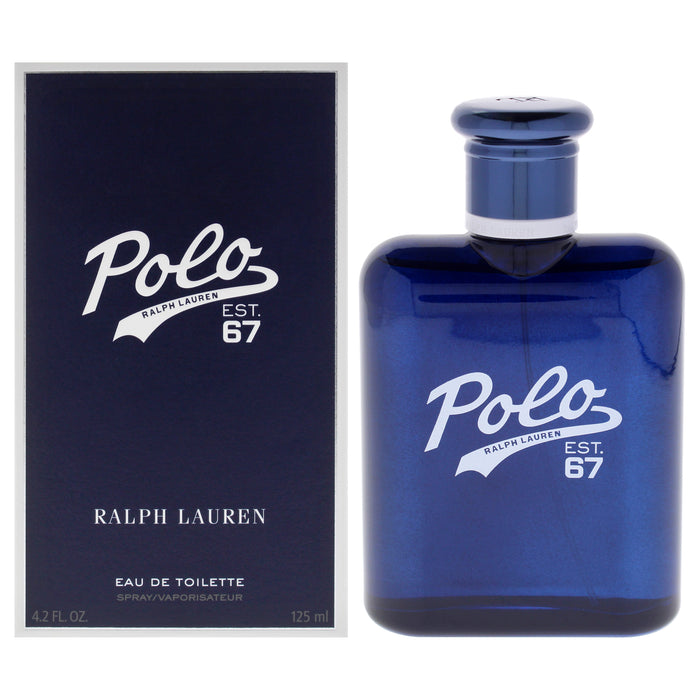 Polo 67 by Ralph Lauren for Men - 4.2 oz EDT Spray (Refillable)