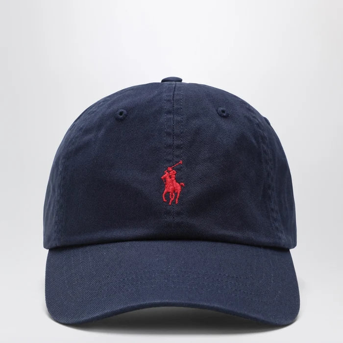 Polo Ralph Lauren - Newport Navy / Red baseball cap with logo