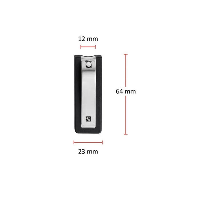 Premium Matte Stainless Steel Nail Clipper with Built-in Clipping Collector