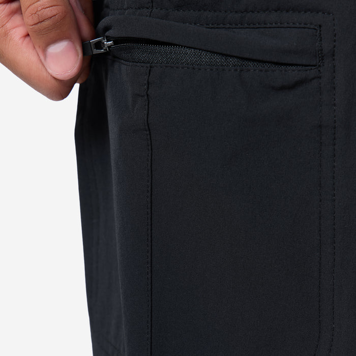 Premium Tech Cargo Pant |  Black