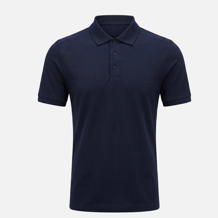Premium Tonal Detail Polo | Navy