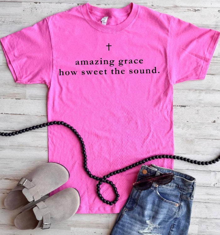 PREORDER:Amazing Grace Tee // eta 2-3 weeks