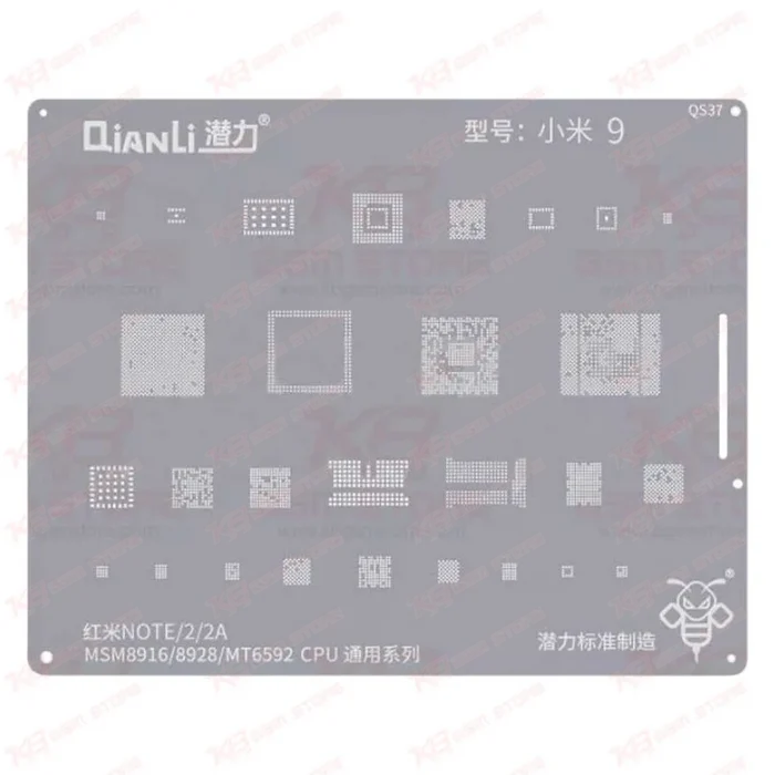 Qianli Bumblebee Stencil (QS37) For Xiaomi 9