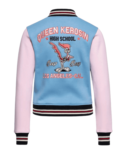 QUEEN KEROSIN COLLEGEJACK Q High School sky blue