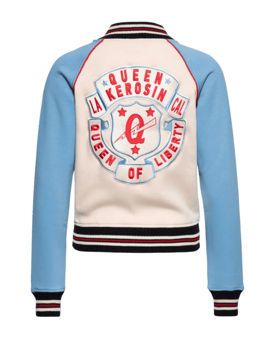QUEEN KEROSIN Raglan Sweet Jacket Queen of Liberty ecru