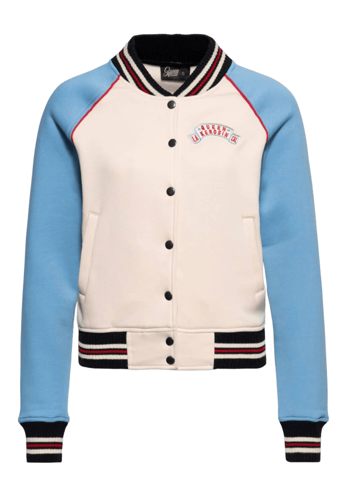 QUEEN KEROSIN Raglan Sweet Jacket Queen of Liberty ecru