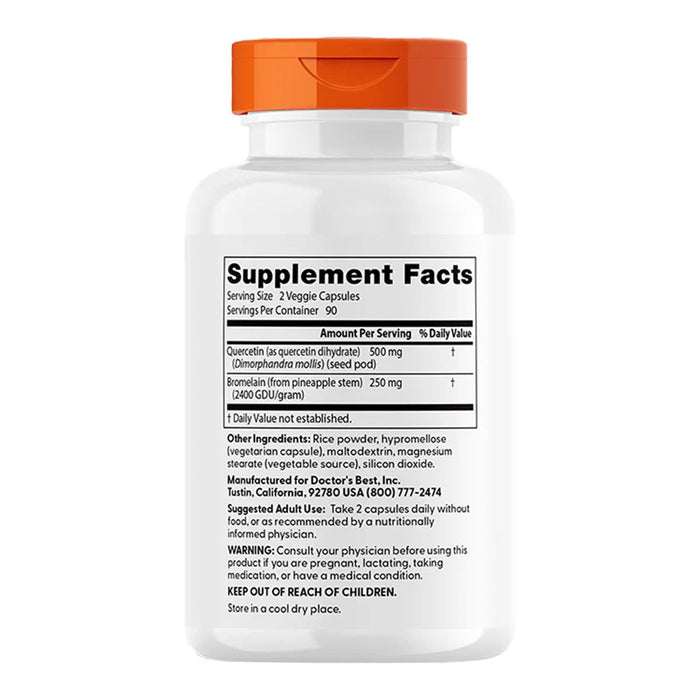 Doctor's Best Quercetin Bromelain _2