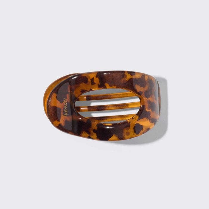 Recycled Plastic Small Flat Cloud Clip - Tort
