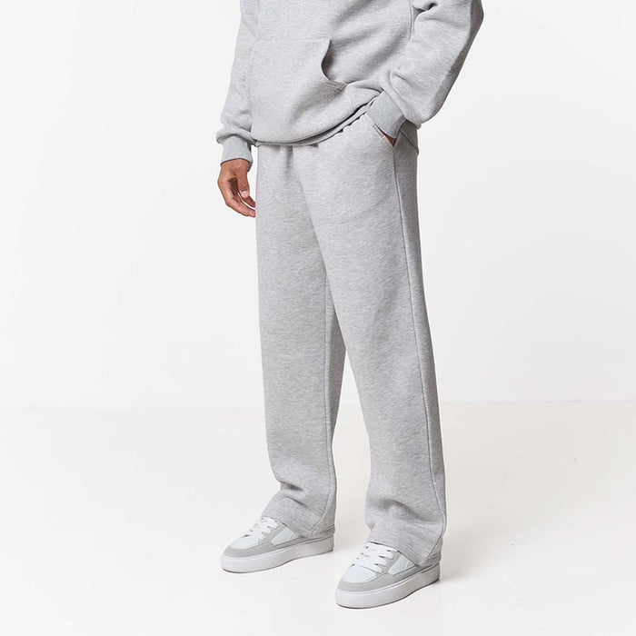 Loose fit joggers in grey marl