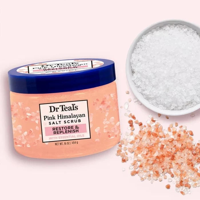 Restore & Replenish Pink Himalayan Salt Scrub - 454g