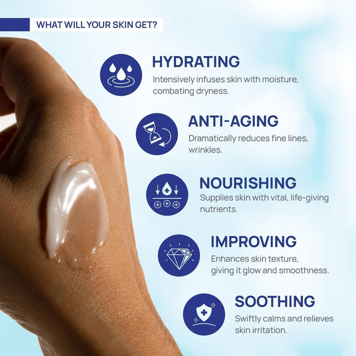 Retinol Cream for Face Collagen and Retinol Moisturizer with Hyaluronic Acid - view 5